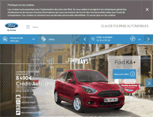 Tablet Screenshot of fournisauto.fr